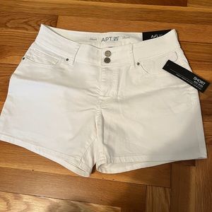 Apt. 9 white shorts